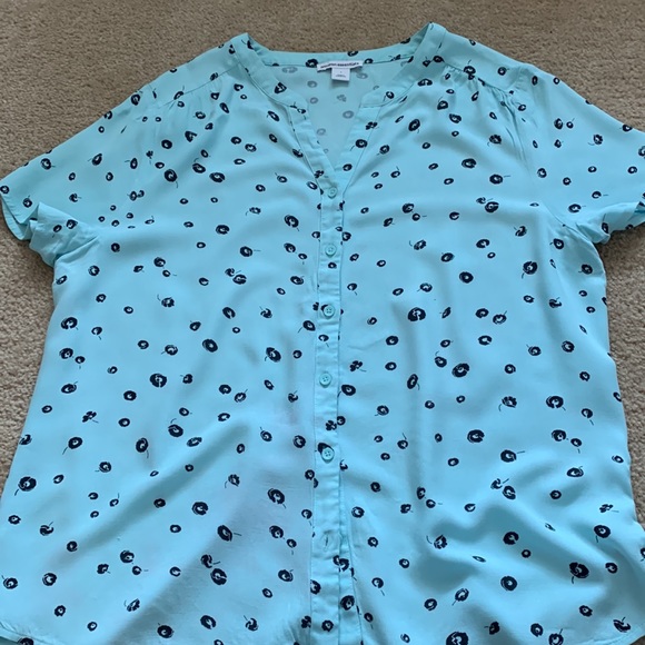 Womens button front blouse - Picture 9 of 10